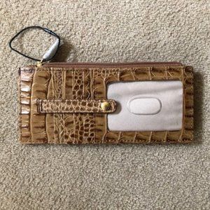 Brahmin - NEW Credit Card Wallet - Taupe